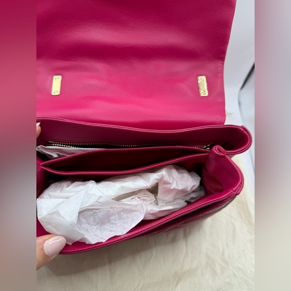 Pink Salvatore Ferragamo quilted Lexi shoulder bag - Picture 12 of 14